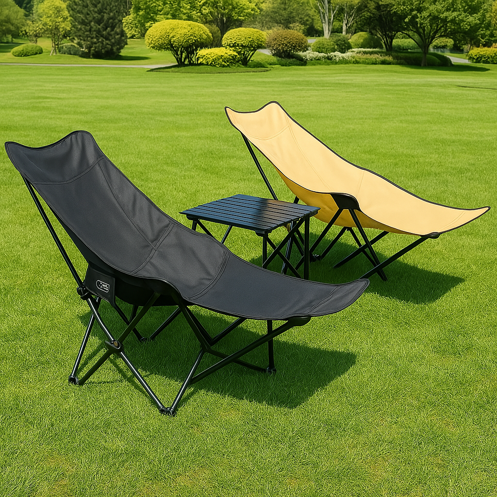 Relax Everywhere Reclining Outdoor Lounge Camping Chair | Bowlift