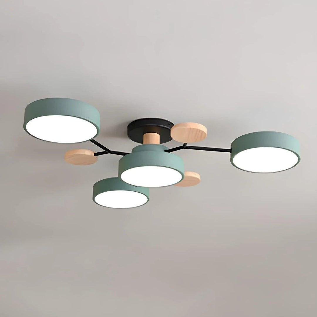 BowLift | Contemporary Round Iron LED Chandelier | Energy-Efficient. Stylish Lighting for Living Rooms. Dining Areas & Entryways