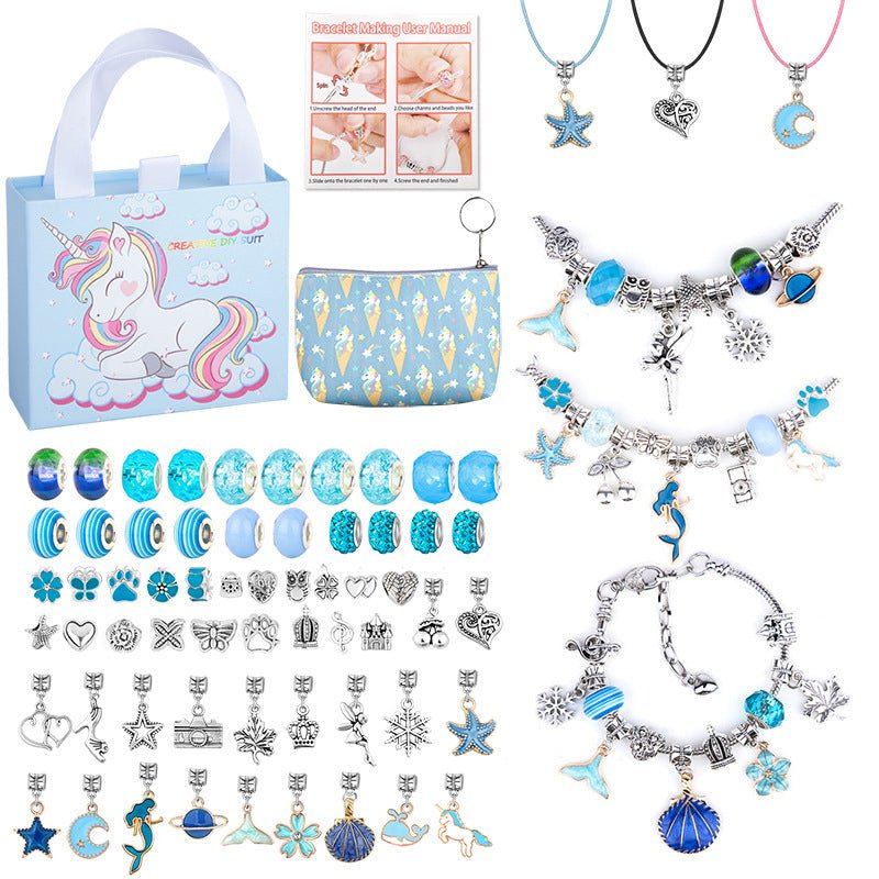 BowLift | CHARMELLA – Sparkly Girls Charm Bracelet Making Kit for Creative Fun