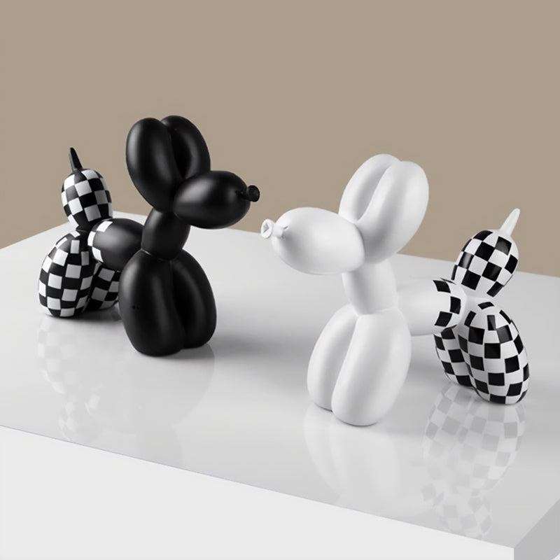 BowLift | Checked Balloon Dog