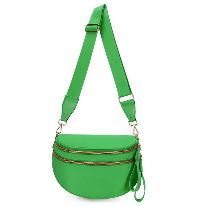 BowLift | LuxeMosaic Iris Crossbody Bag | Stylish checkerboard purse with adjustable strap for everyday essentials