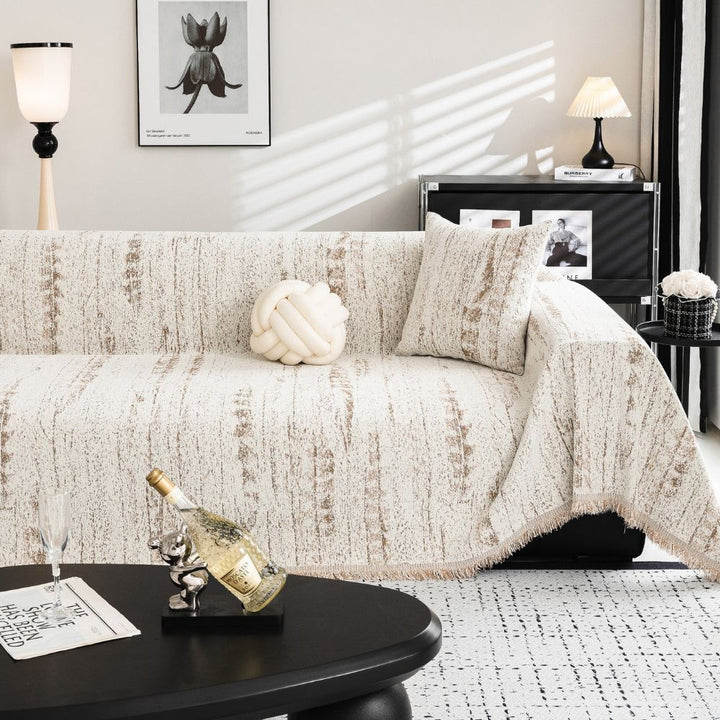 BowLift | CHENILUX – Elegant Chenille Sofa Cover for Protection & Style