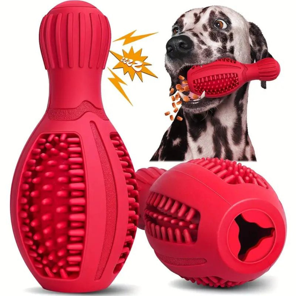 ChewToy • Bowling Ball Shaped Dog Chew Toy - Bowling Ball Shaped Dog Chew Toy - BowLift