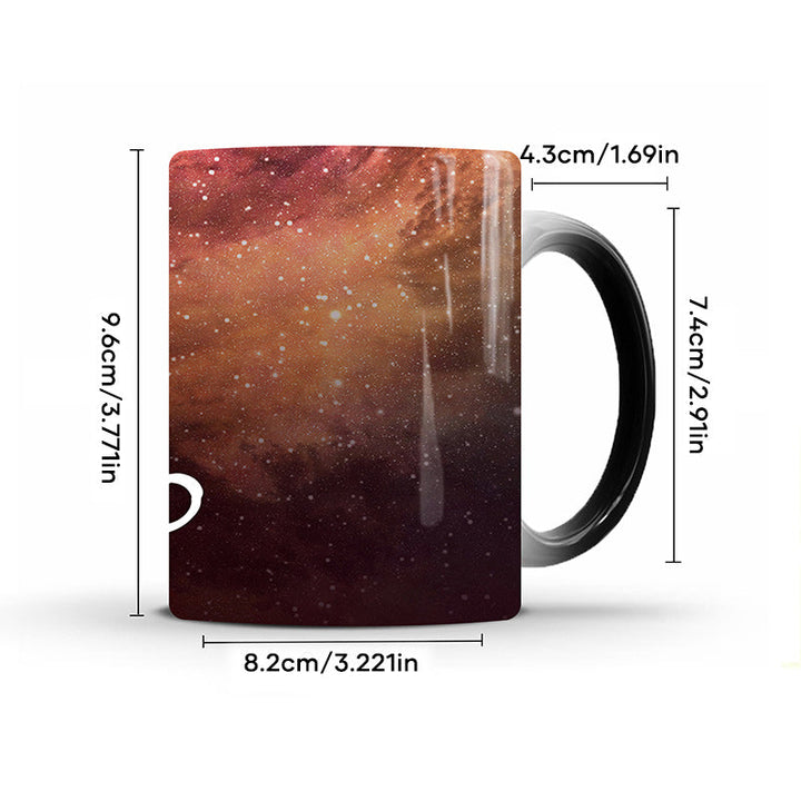 Zodiac Color Changing Magic Mugs, Heat Sensitive Ceramics Cups | Bowlift