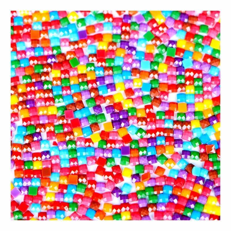 Chickens in the Garden - GemPaint Kit | Bowlift