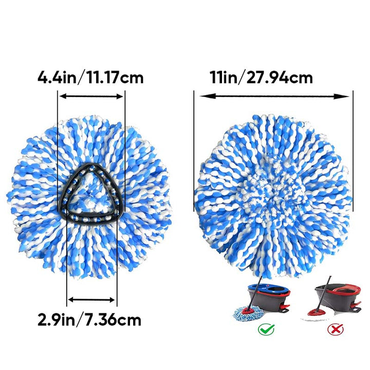 BowLift | Triangle Rotating Mop Accessory Set