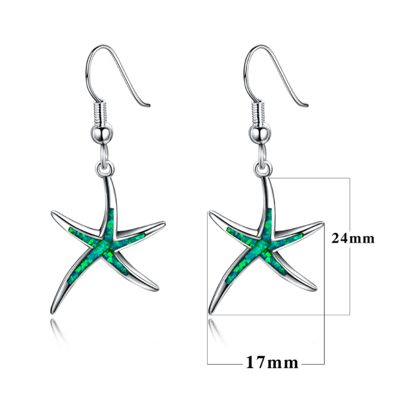 BowLift | Starfish Earrings with Rings