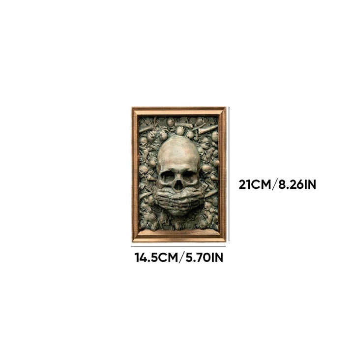 BowLift | Three Wise Skulls Picture Frame Decor
