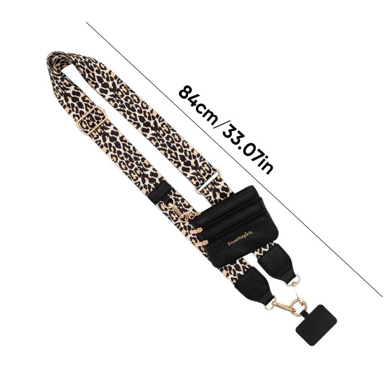 BowLift | Phone Strap with Zippered Pouch
