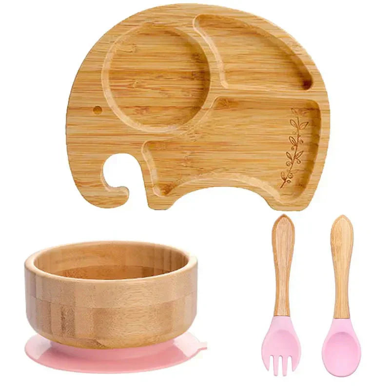 BowLift | Children's Tableware Set with Suction Cup - EcoFeast
