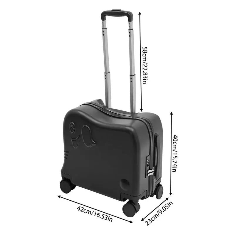 Child's suitcase cartoon elephant – Napoli | Bowlift