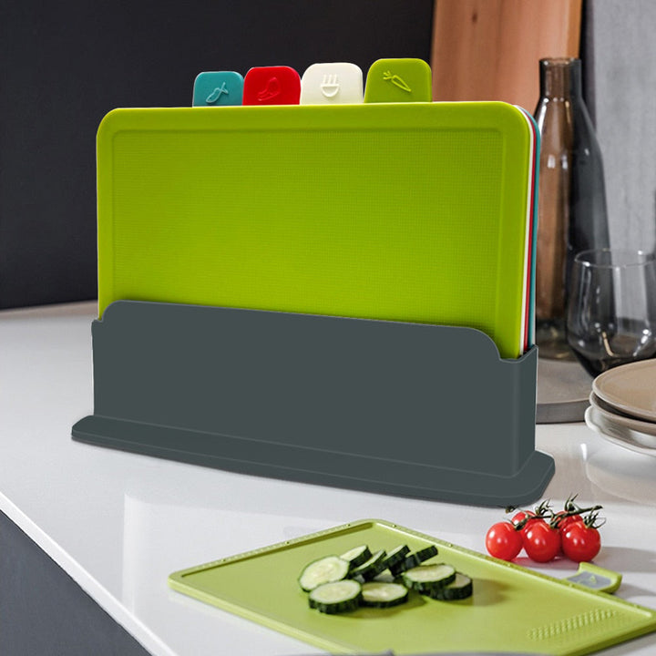Chopping Board with Holder Cutting Boards for Kitchen Non-Slip Board | Bowlift