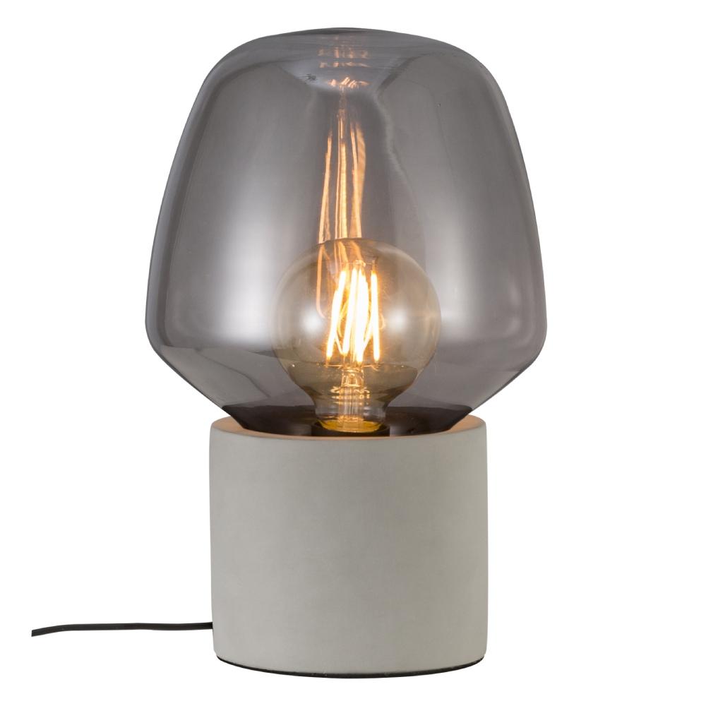 BowLift | Elegant CementGlo Petite Table Lamp - for a Luxurious Interior