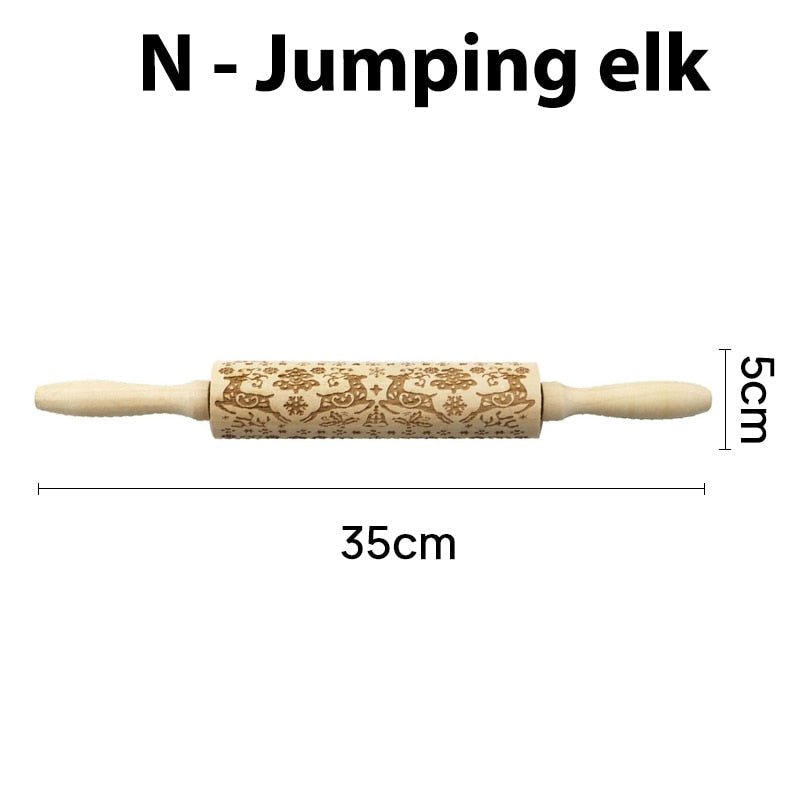 BowLift | Christmas 3D Rolling Pin