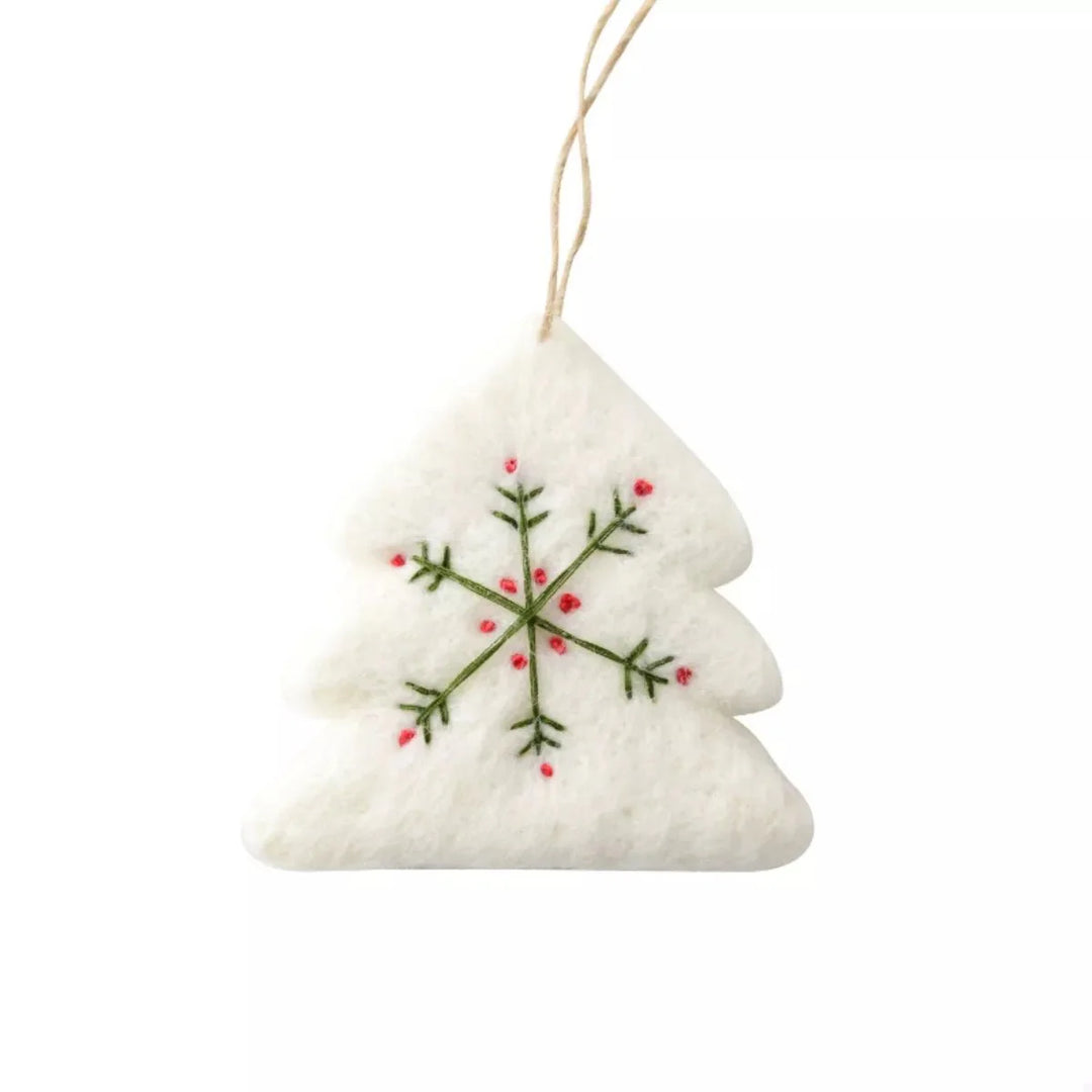 BowLift | Christmas Felt Snowflake Ornament