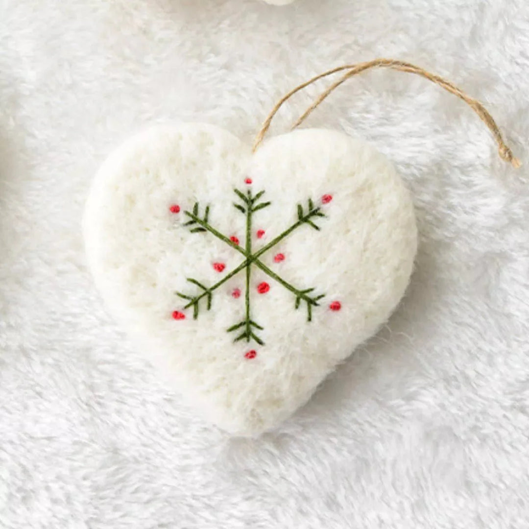 BowLift | Christmas Felt Snowflake Ornament