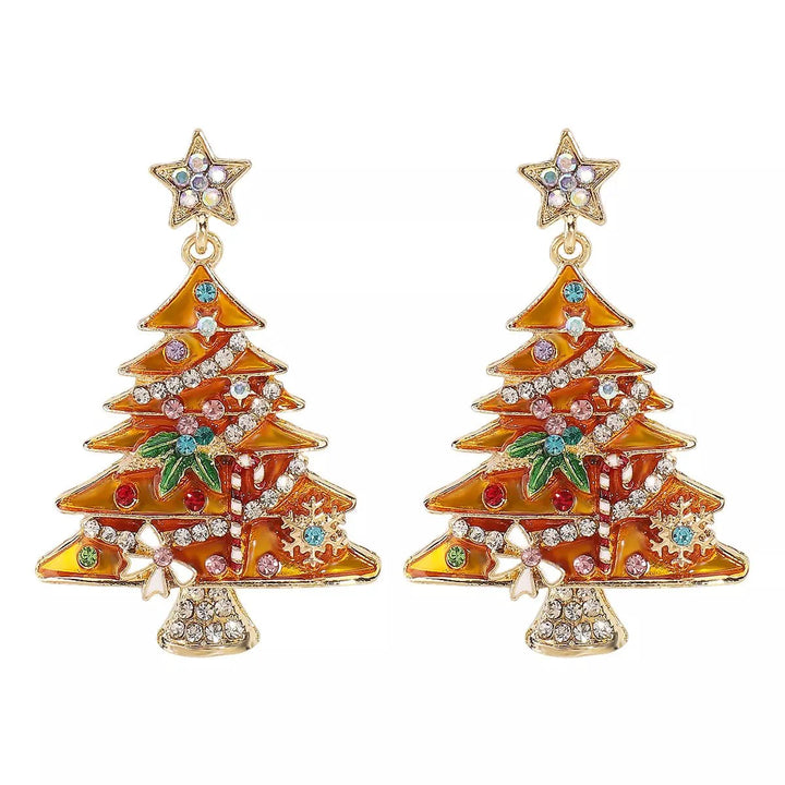 BowLift | Christmas Tree Dangle Earrings