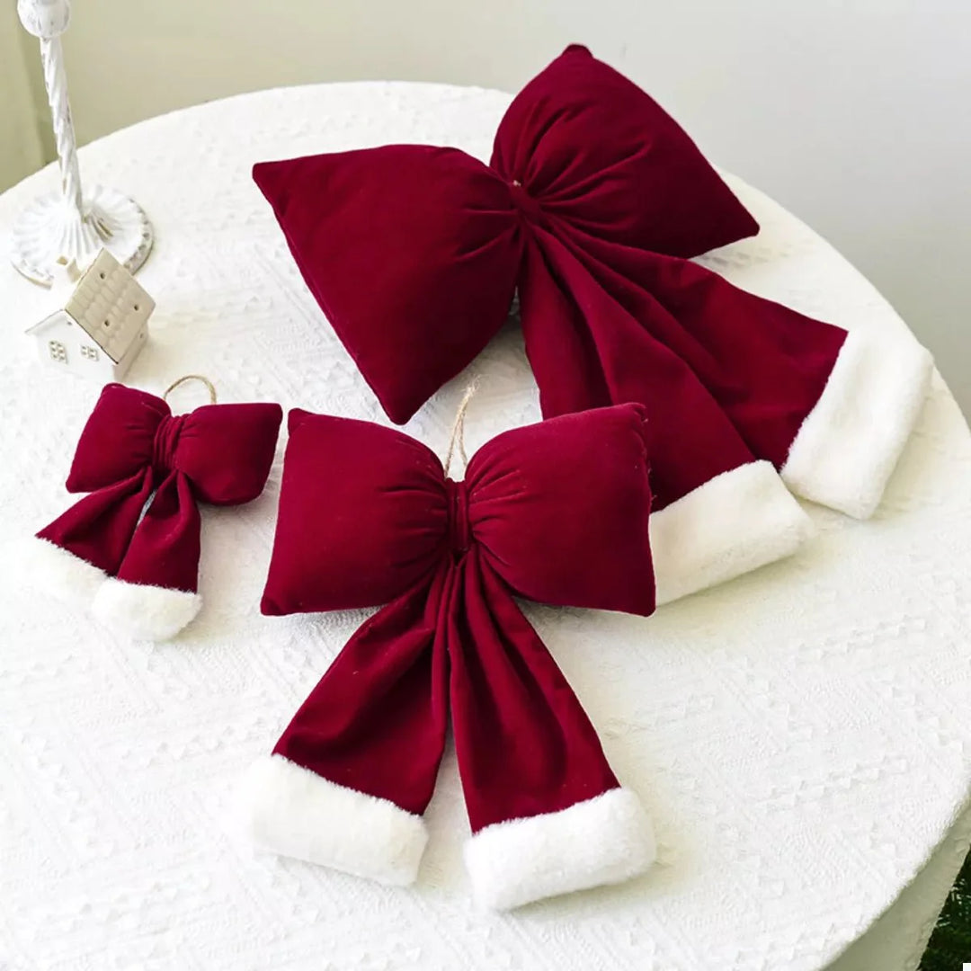 BowLift | Christmas Velvet Bow Hanging Ornament