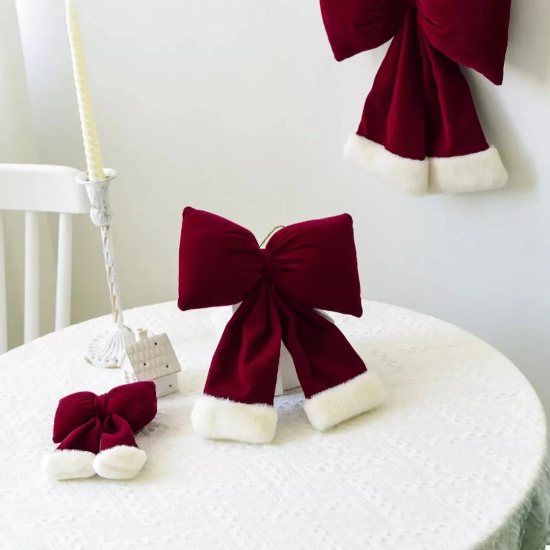 BowLift | Christmas Velvet Bow Hanging Ornament