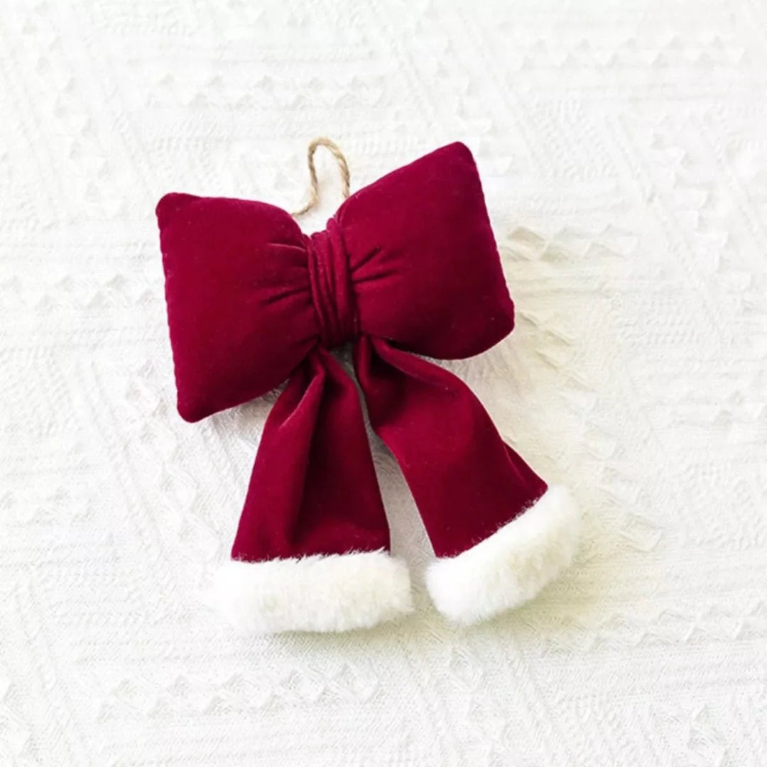 BowLift | Christmas Velvet Bow Hanging Ornament
