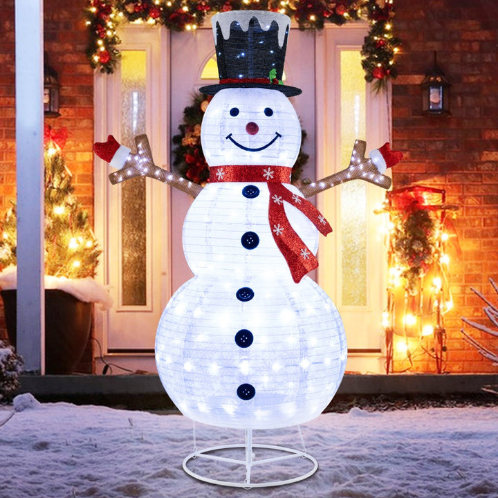 BowLift | Christmas Folding Ornament with 180 LED Lights Cold Glow