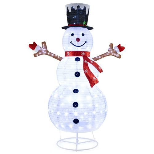 BowLift | Christmas Folding Ornament with 180 LED Lights Cold Glow