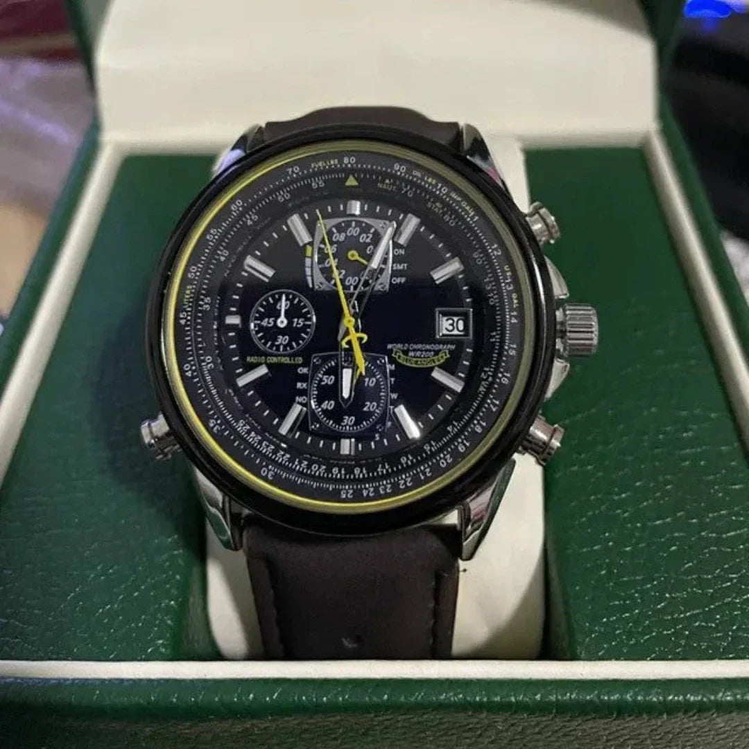 ChronoCraft Chronograph | Timeless Elegance Bowlift