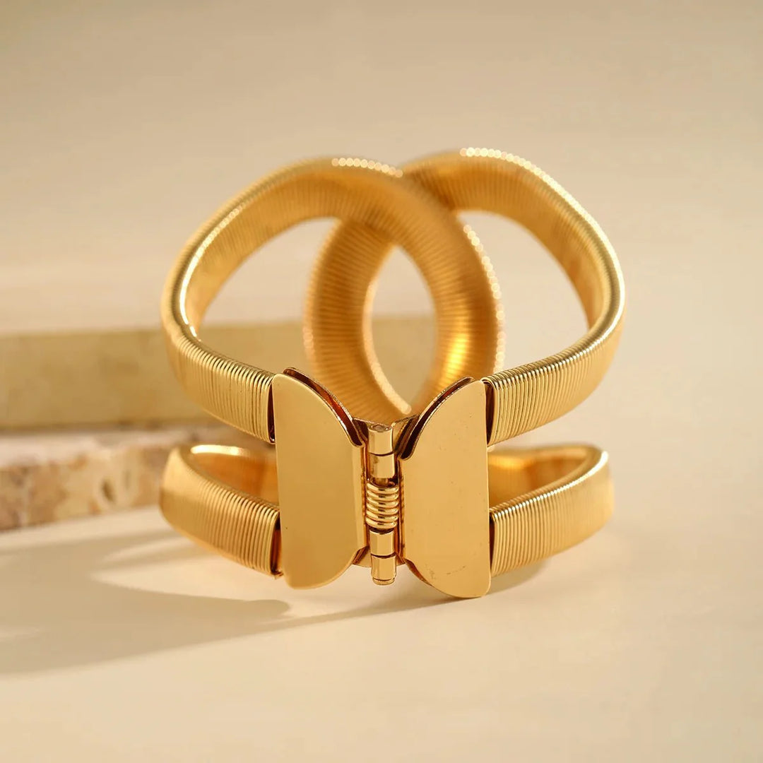 BowLift | Chunky Spiral Cuff Bracelet