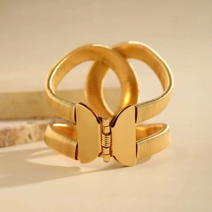 BowLift | Chunky Spiral Cuff Bracelet