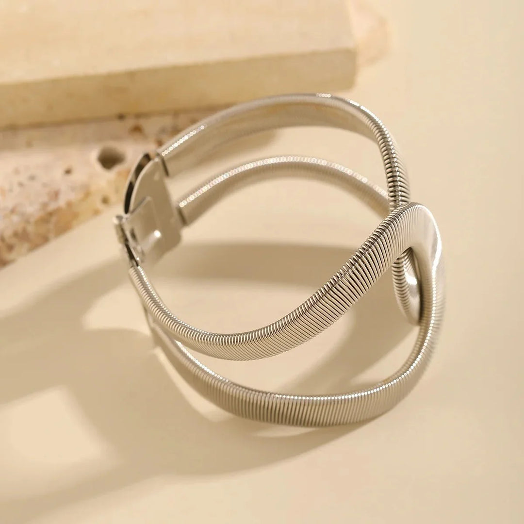 BowLift | Chunky Spiral Cuff Bracelet