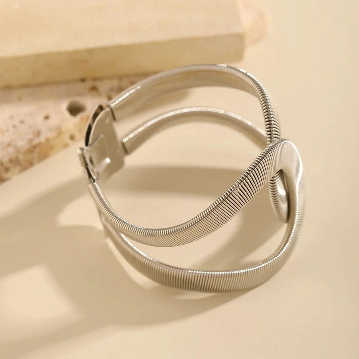 BowLift | Chunky Spiral Cuff Bracelet