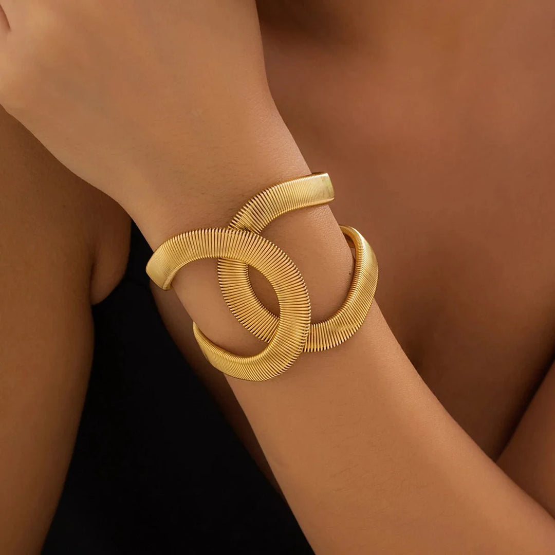 BowLift | Chunky Spiral Cuff Bracelet