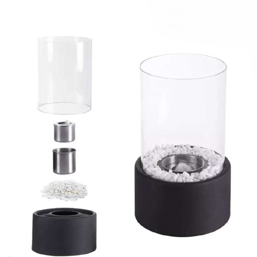 BowLift | Classic Oil Lamp with Open Flame - Lumora