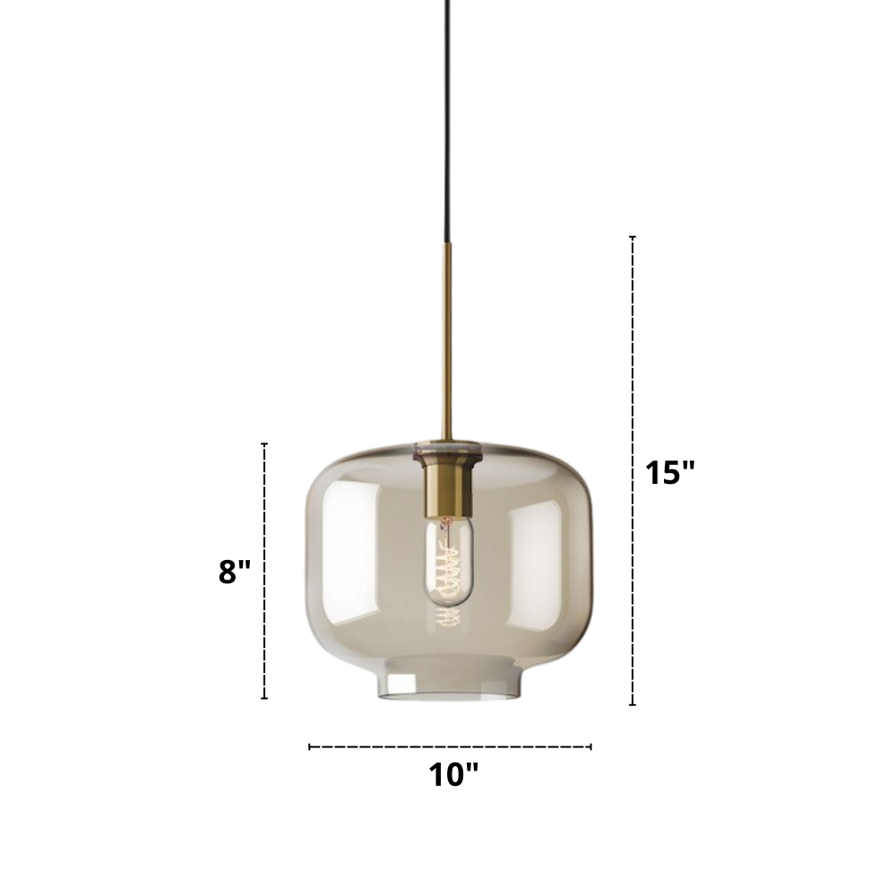 Modern Glass Hanging Lamps | Bowlift