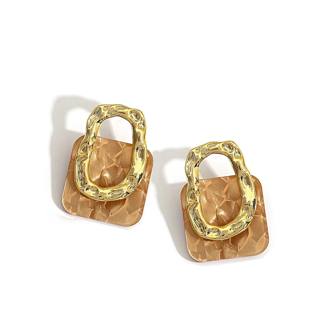 BowLift | Classy Geometric Square Earrings