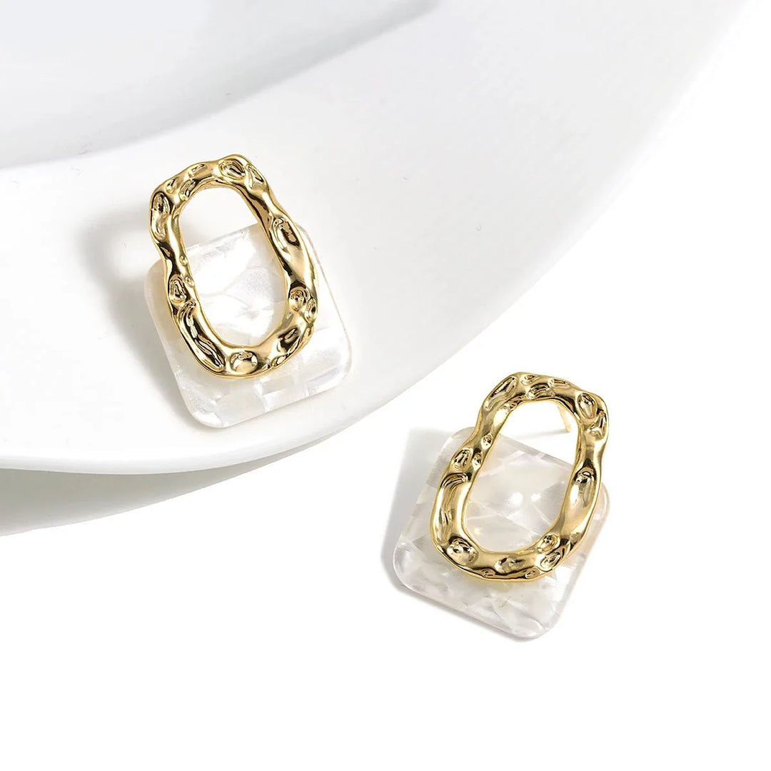 BowLift | Classy Geometric Square Earrings
