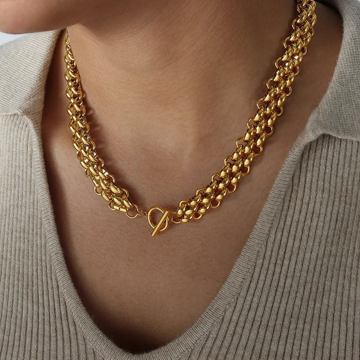 BowLift | Classy Rice Bead Necklace and Bracelet