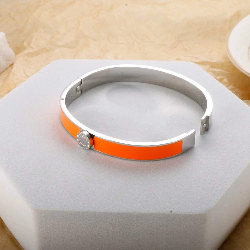 BowLift | Classy Roman Numeral Bangle Bracelet and Rings