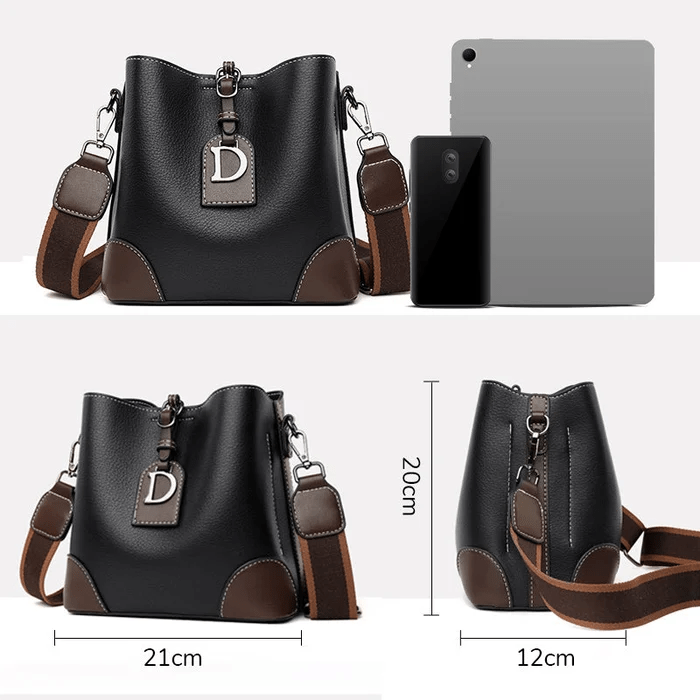 BowLift | AllureLuxe | Elegant Leather Shoulder Bag Stylish Design
