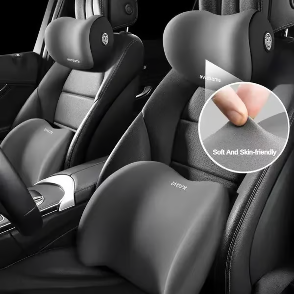 DriveEase - Luxury Cushion Set for Optimal Travel Comfort Bowlift