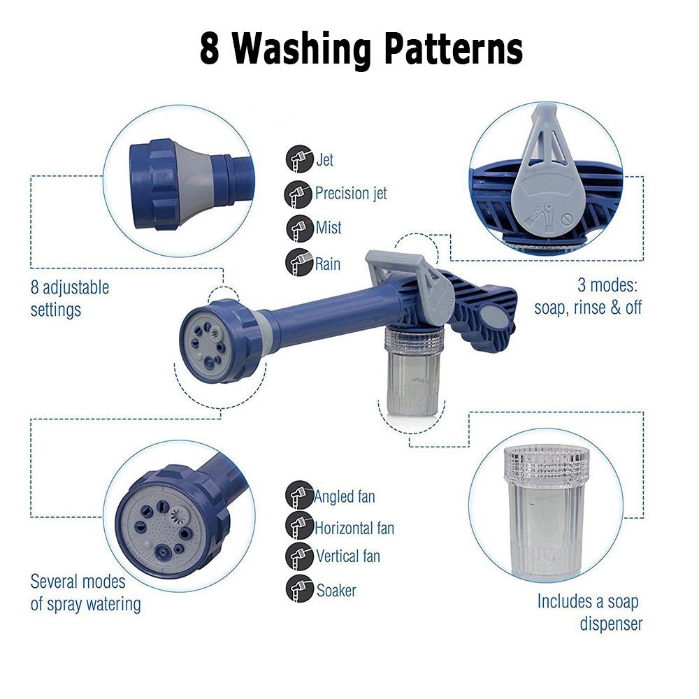 BowLift | CLEANSTREAM – High-Pressure Water Gun with Soap Dispenser