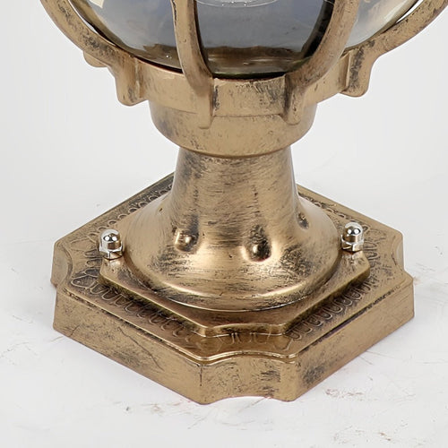 BowLift | Classic Garden Lamp on Pole with Glass Shade