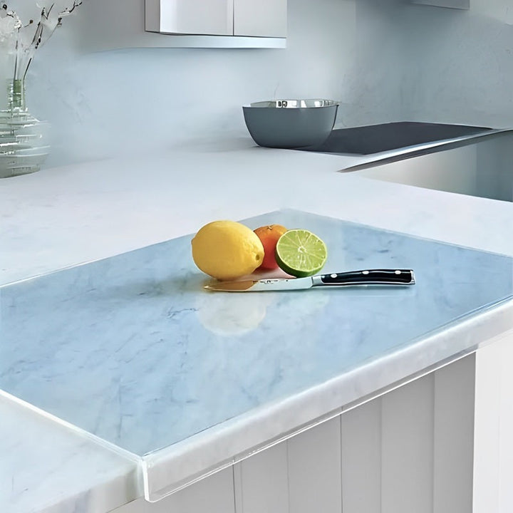 BowLift | Clear Cutting Board with Counter Lip