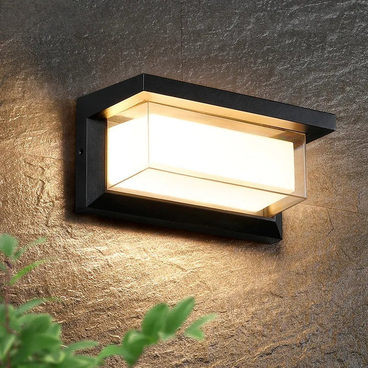 Modern Wall Lamp for Outdoor – Weatherproof LED Outdoor Light for Terrace & Garden | Bowlift