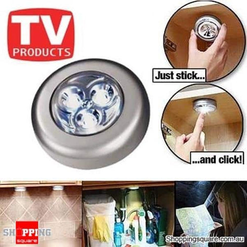 3 pieces Wireless Stick 'n Click LED lamps | Bowlift