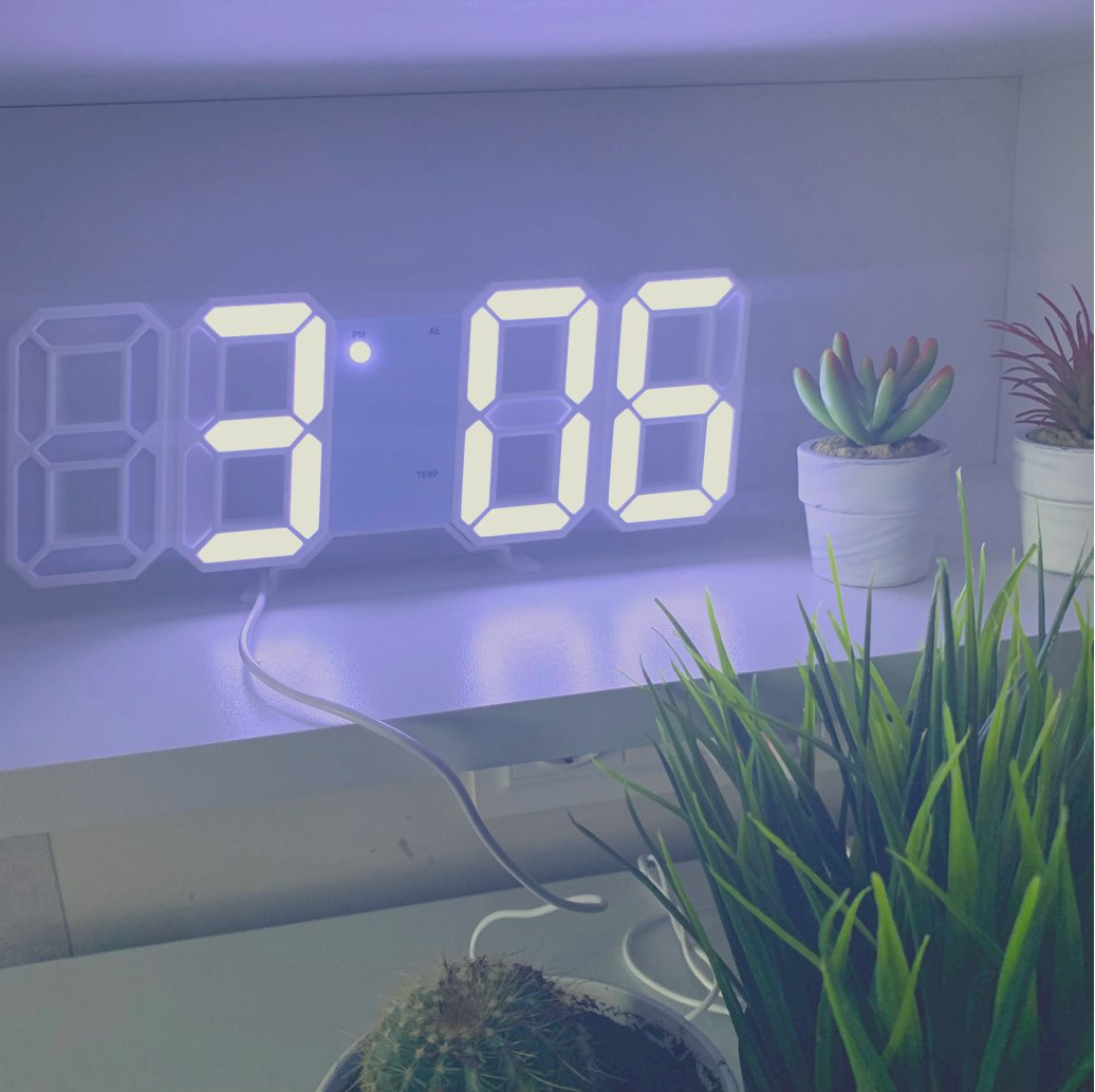 BowLift | Digital LED Alarm Clock