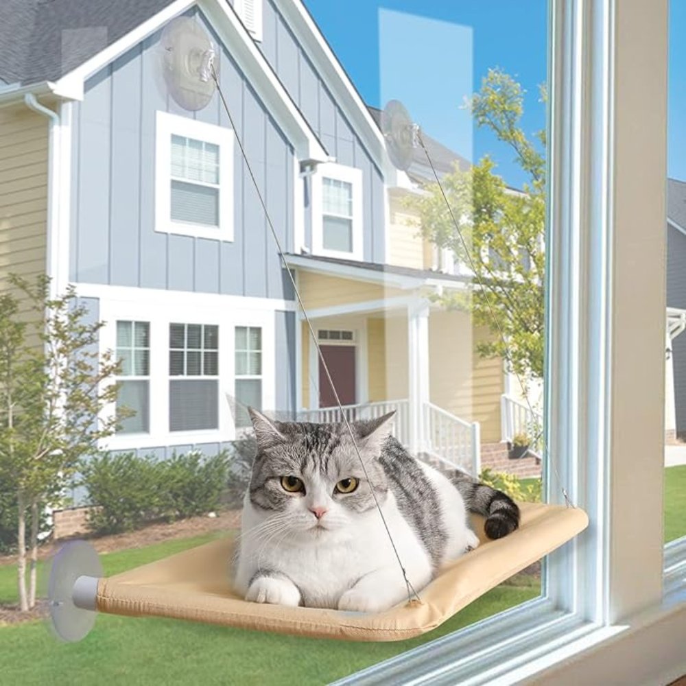 CloudNest • Cat Window Hammock - Cat Window Hammock - BowLift