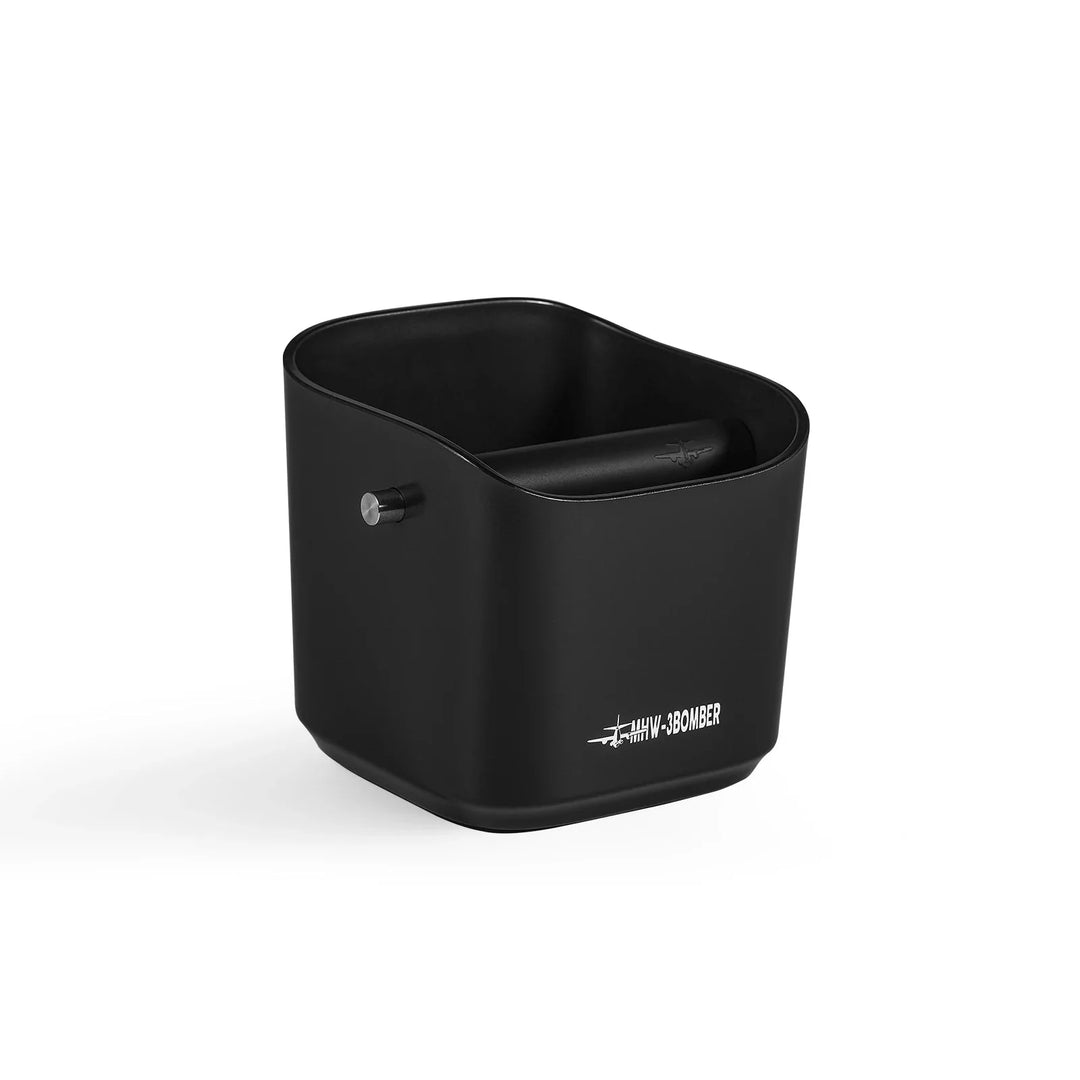 Coffee Grounds Knock Box Square Removable Knock Bar and Non-Slip Base | Bowlift