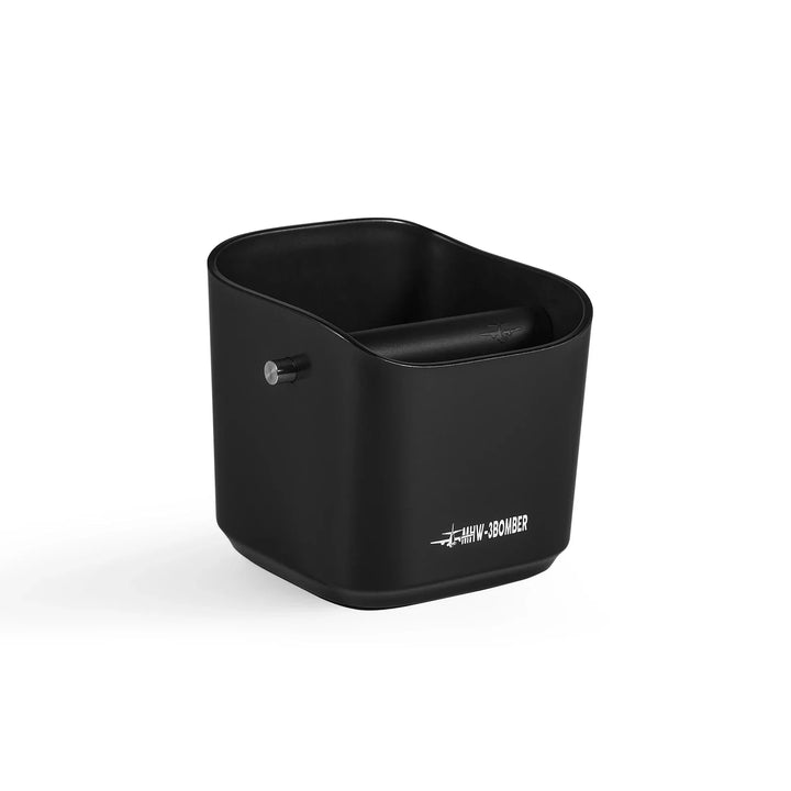 Coffee Grounds Knock Box Square Removable Knock Bar and Non-Slip Base | Bowlift