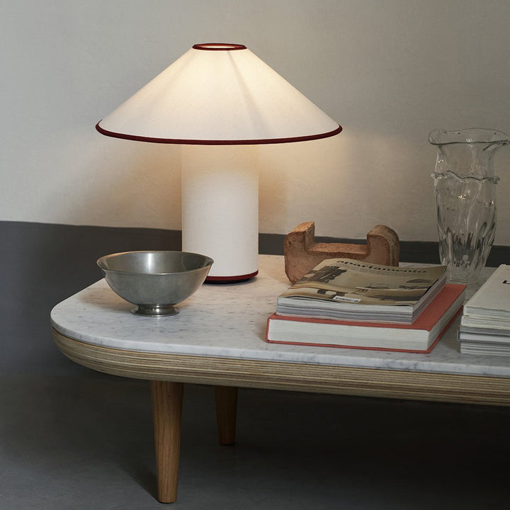 Table Lamp with Fabric Shade – Lunara | Bowlift